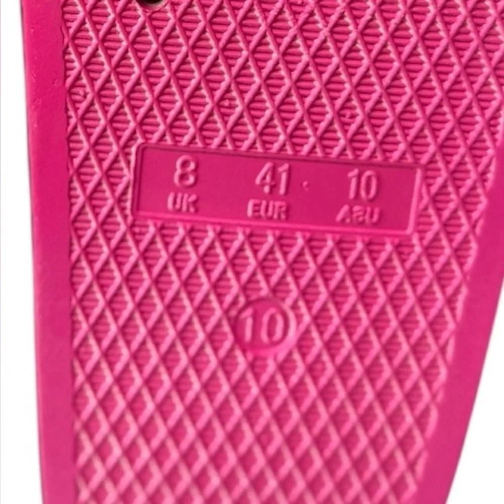 Betty Boop Pink Slide Sandals – Cartoon Graphic – Size 10